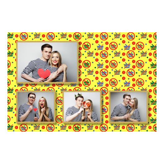 Buy Nothing Day + dots + 424 yellow Buy Nothing Day + dots + 424 yellow
