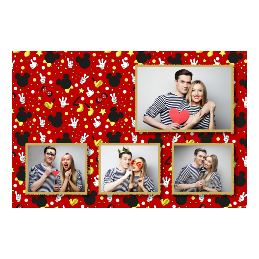 Mickey Mouse Day + stars + 425 red Mickey Mouse Day + stars + 425 red