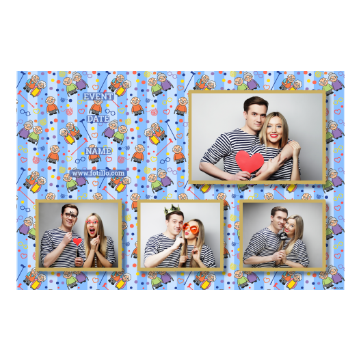 Senior Days + dots and people + 425 light blue with captions