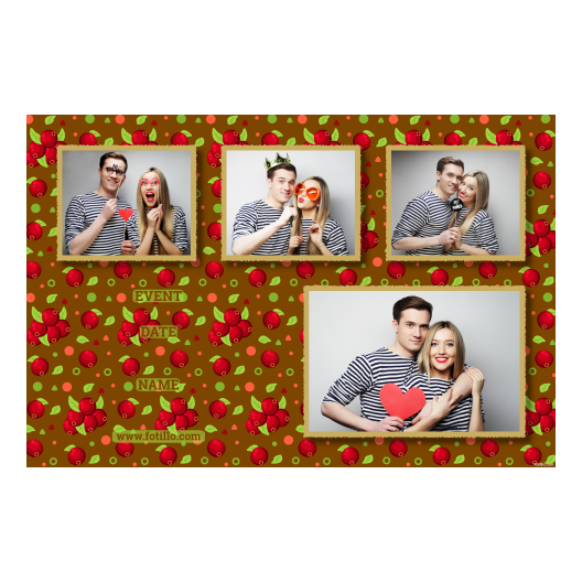 Cranberry Day + dots and leaves + 426 brown with captions Cranberry Day + dots and leaves + 426 brown with captions