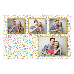 Crayon Day + dots and colors + 426 white