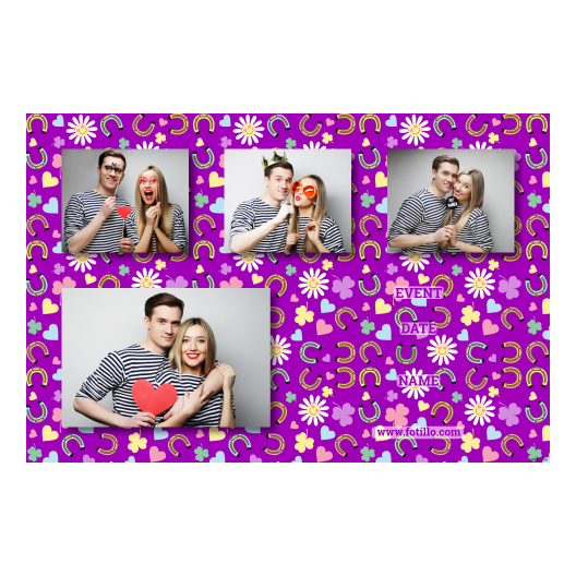 Dzień Życzliwości + kwiaty i serca + 427 fioletowy z podpisami Dzień Życzliwości + kwiaty i serca + 427 fioletowy z podpisami