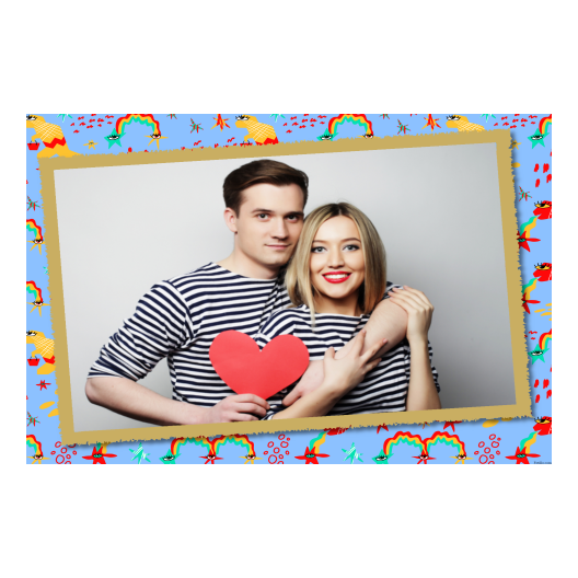 Absurdity Day + stars and eyes + 605 light blue