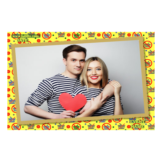 Buy Nothing Day + dots + 605 yellow with captions Buy Nothing Day + dots + 605 yellow with captions
