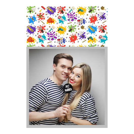 DIY Day with white background + tools - Postcard 6x4 model 326 - Image 3
