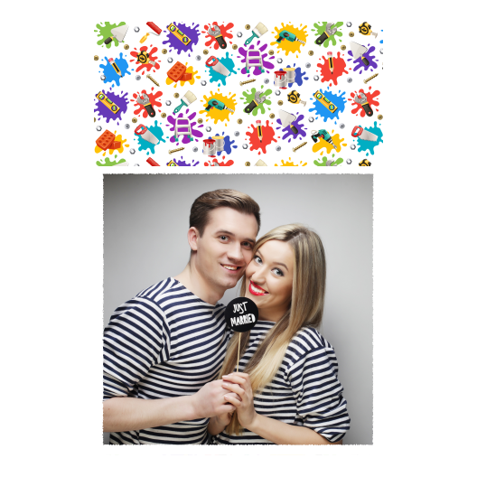 DIY Day with white background + tools - Postcard 6x4 model 326 - Image 5